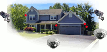 multi channel home security layout