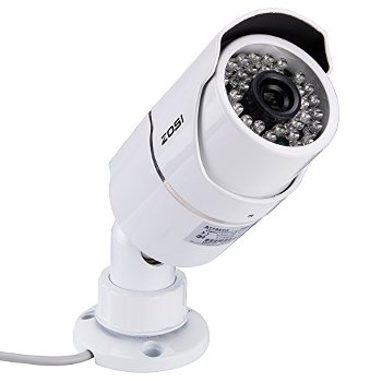 bullet type security camera