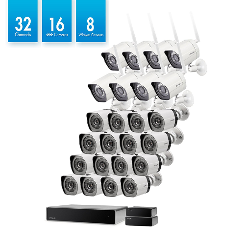 32 channel zmodo security system