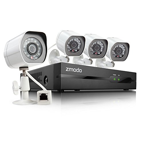Zmodo 4 channel security system with nvr
