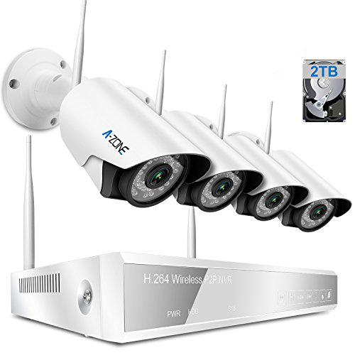 a-zone wireless 4 channel security system