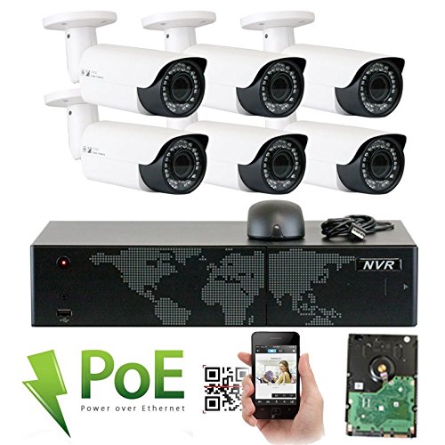 GW Security 8 Channel 5MP 1920P NVR Outdoor-8CH6C2050IP