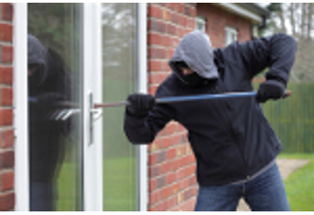robber breaking into home